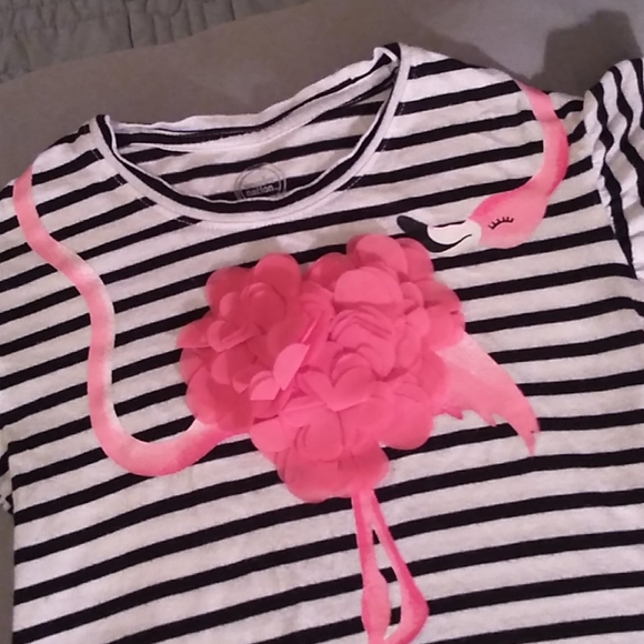 Wonder nation Pink Flamingo Top - Picture 2 of 6